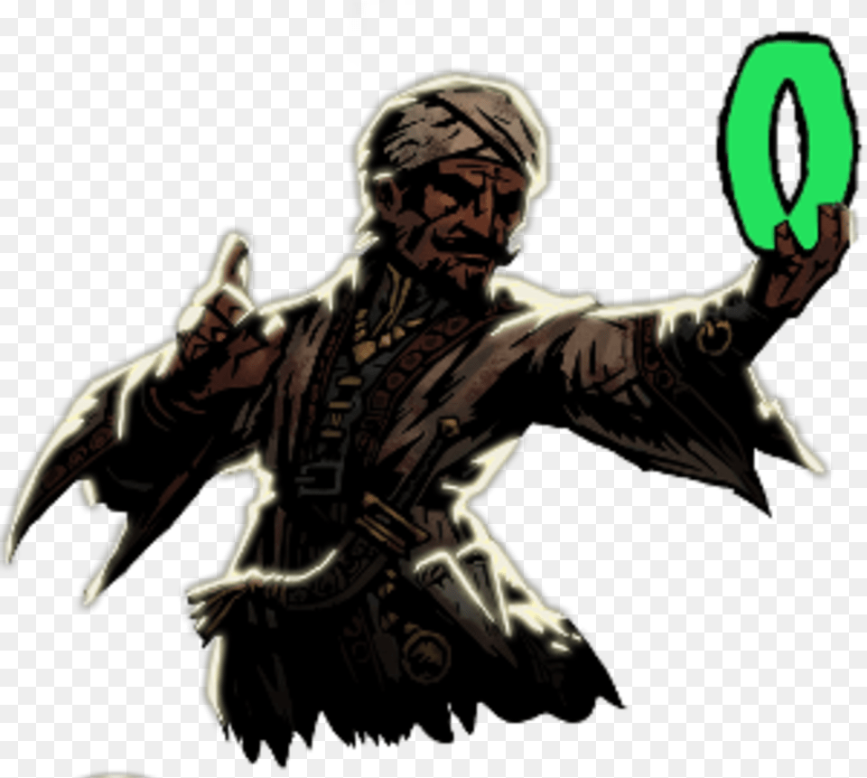 Darkest Dungeon Logo Occultist Darkest Dungeon Art, Adult, Man, Male, Person Free Png