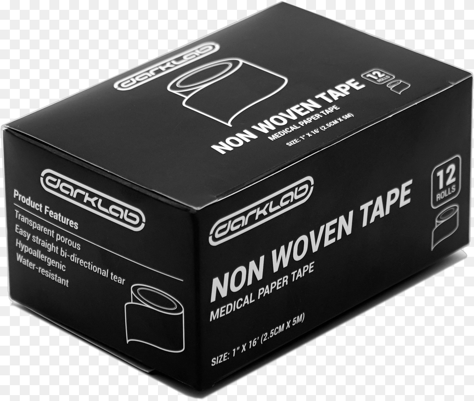 Darklab Non Woven Paper Tape Box, Adapter, Electronics, Cardboard, Carton Png Image