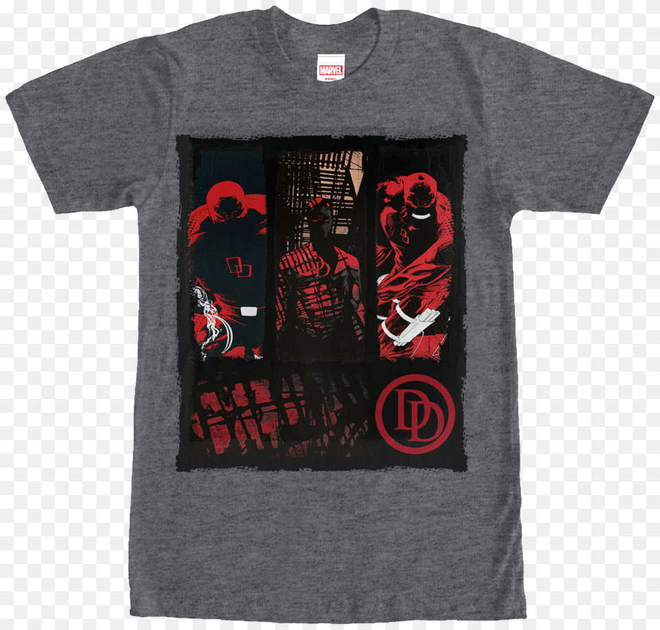 Darkness Collage Daredevil T Shirt Para Estampar La Luna, Clothing, T-shirt, Adult, Male Png
