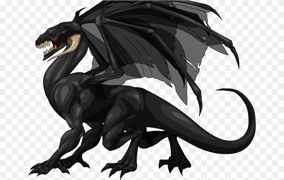 Darkness Dragon Doom Dragon, Animal, Dinosaur, Reptile Free Png