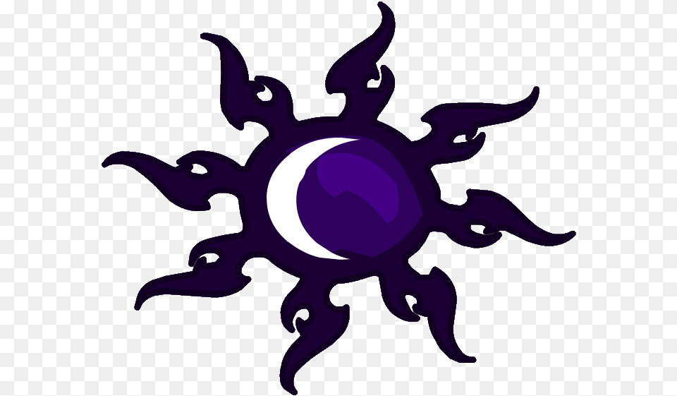 Darkness Icon Adventure Quest Darkness, Purple, Symbol, Emblem, Accessories Png Image