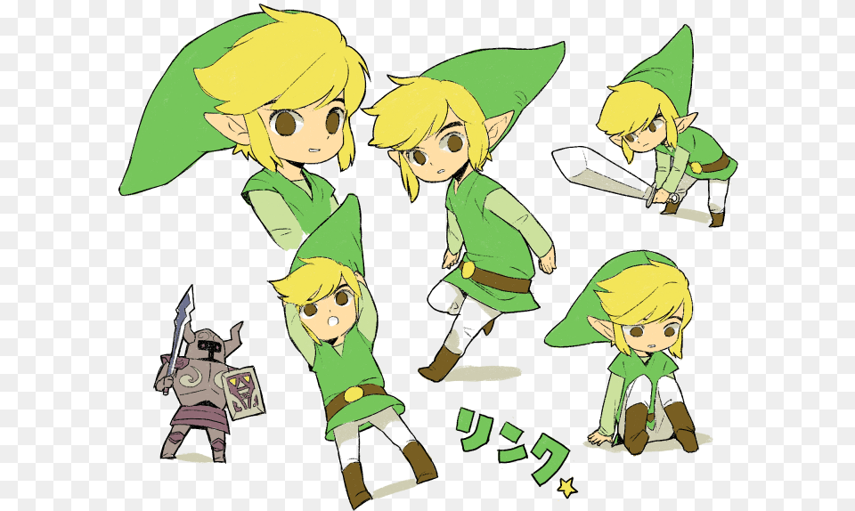 Darknut Link And Toon Link Drawn By Sunyan Link Drawn, Book, Comics, Publication, Person Png Image