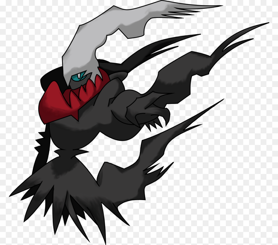 Darkrai Coloring By Chromeflame D3c2cxy Los Pokemon Con Mejor, Animal, Bird, Vulture, Electronics Png