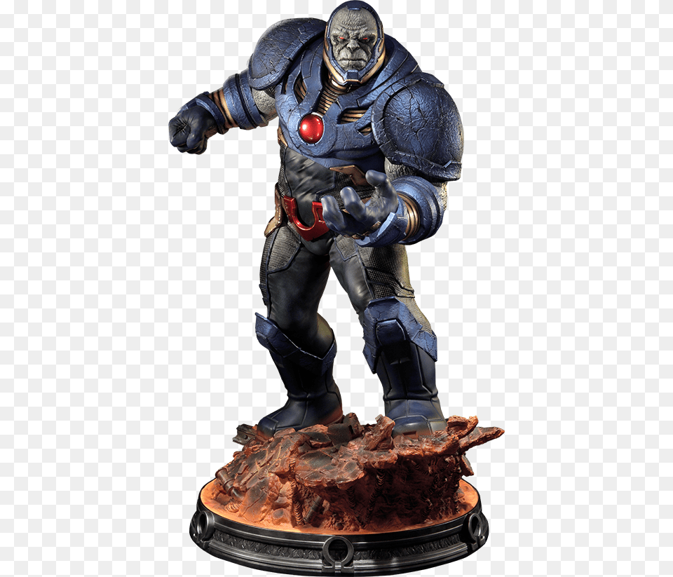 Darkseid Statue, Adult, Male, Man, Person Free Transparent Png