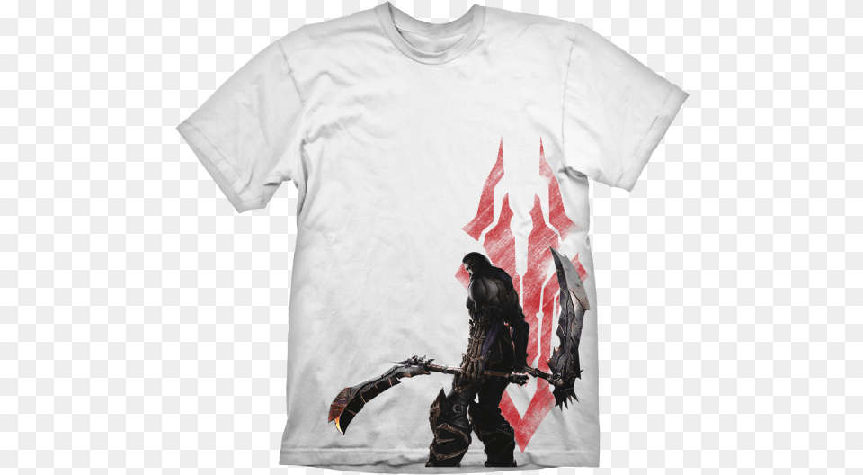 Darksiders T Shirt Quotdeath And Symbolquot Darksiders T Shirt, Clothing, T-shirt, Adult, Male Free Transparent Png