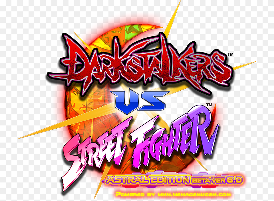 Darkstalkers Vs Street Fighter Mugen Sprite, Advertisement, Poster, Person Free Transparent Png
