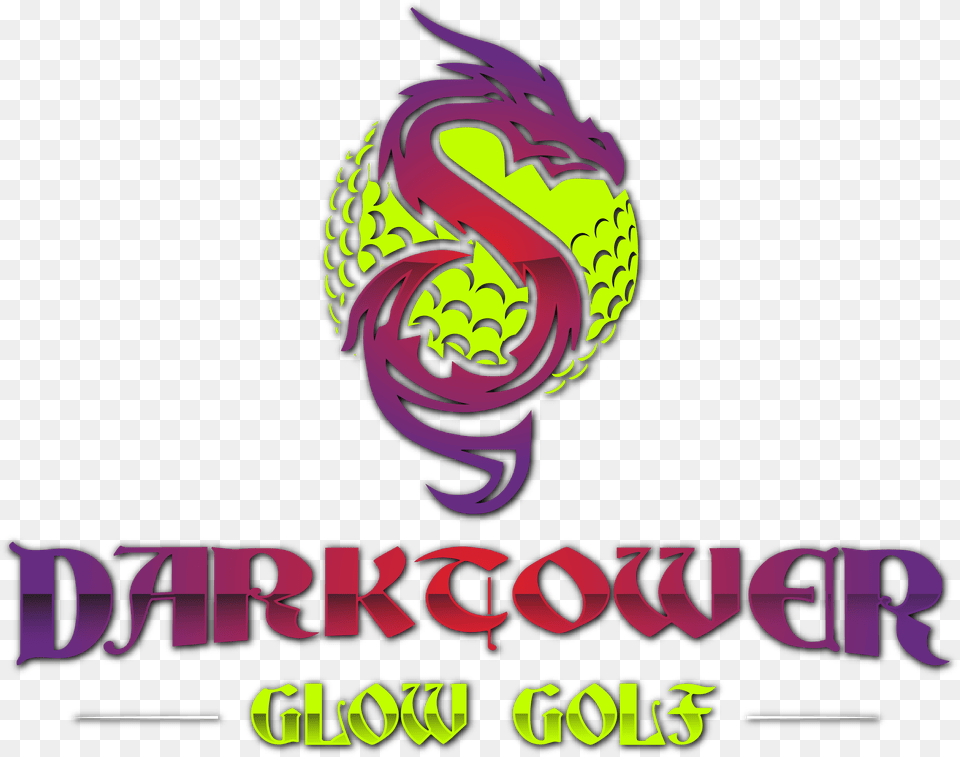 Darktower Glow Golf Graphic Design, Purple, Art, Graphics Free Transparent Png