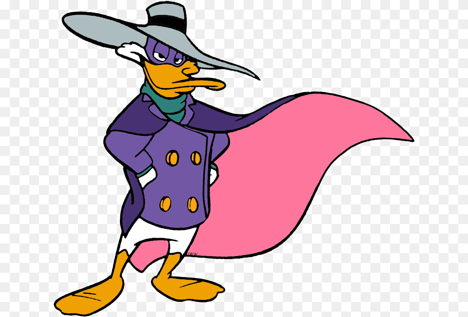 Darkwing Duck Darkwing Duck, Cartoon, Baby, Person, Book Free Transparent Png