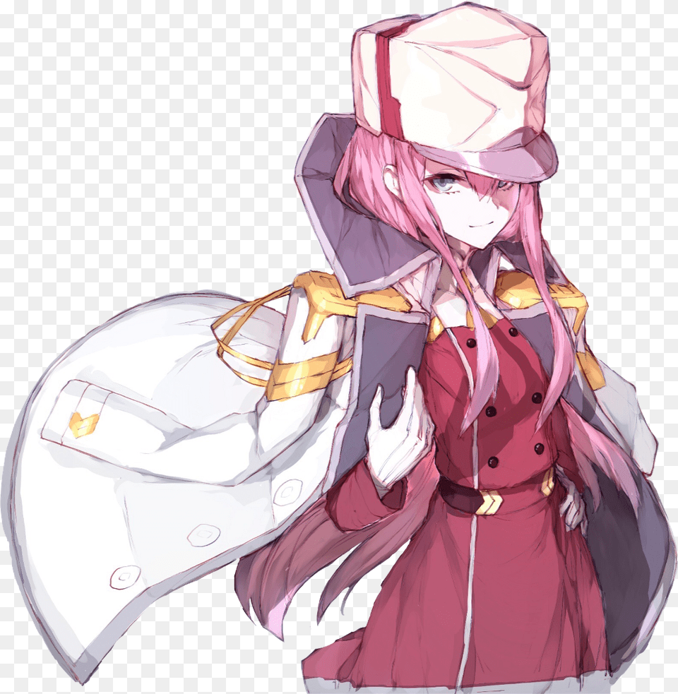 Darling In The Franxx 1440p Zero Two Darling In The Franxx, Publication, Book, Comics, Adult Png Image