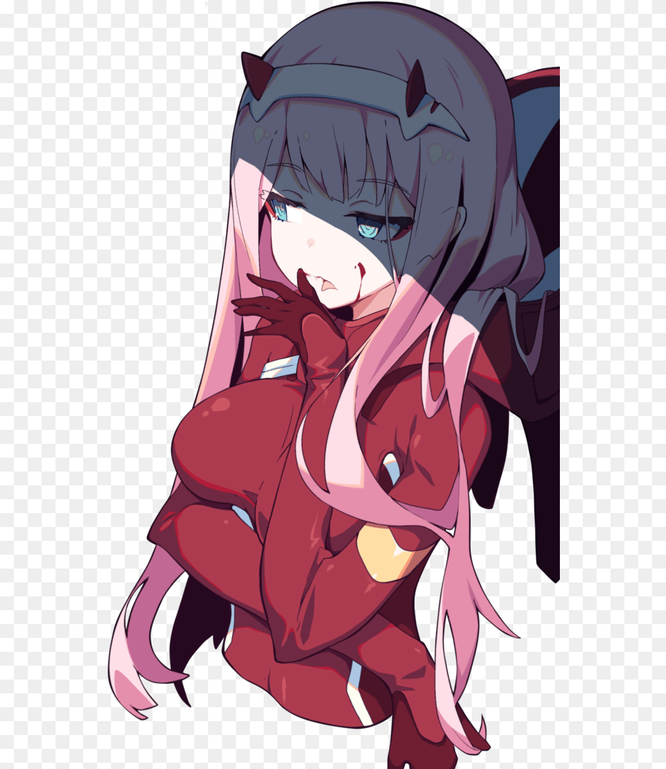 Darling In The Franxx Sticker, Publication, Book, Comics, Adult Free Png