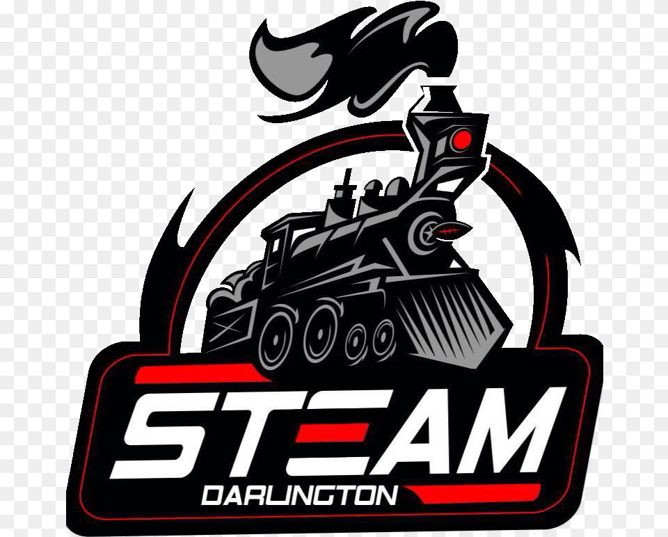 Darlington Steam Afc U2013 We Are Darlington Steam American Football, Logo, Car, Transportation, Vehicle Free Transparent Png