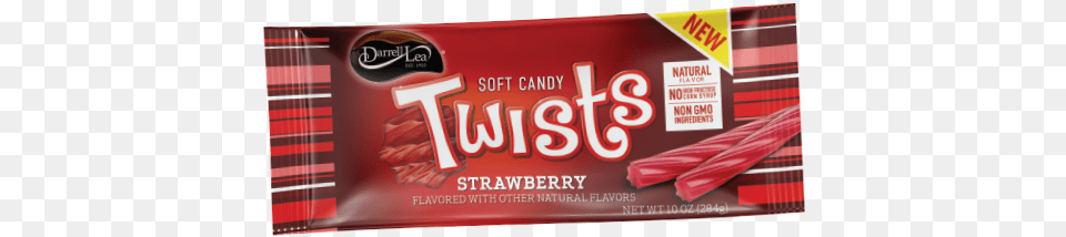 Darrell Lea Strawberry Twists Chocolate Bar, Food, Sweets, Candy Free Transparent Png