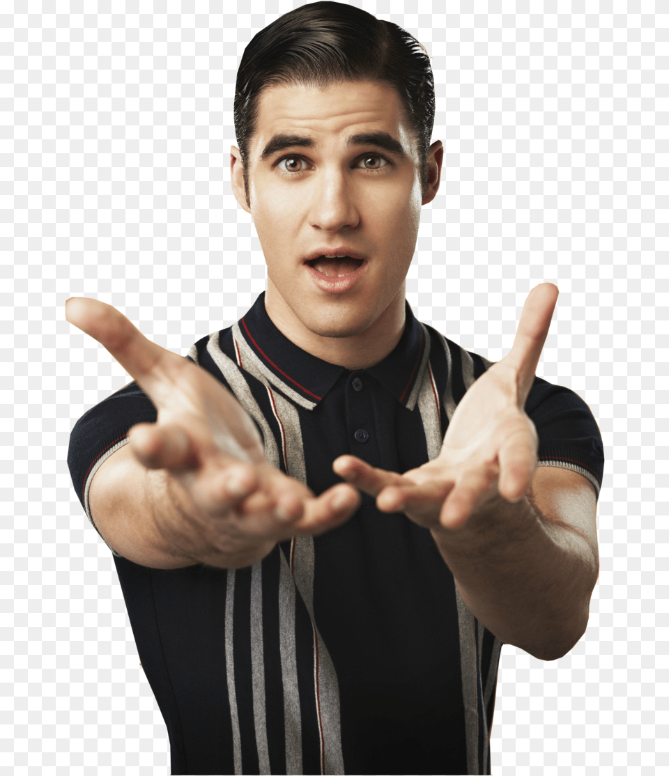 Darren Criss Pic Blaine Anderson, Portrait, Photography, Person, Head Free Transparent Png