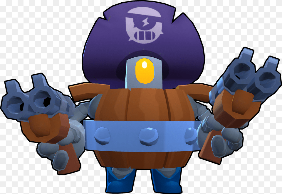 Darryl Brawl Stars Skin Default Main Brawl Stars Darryl, Baby, Person Png