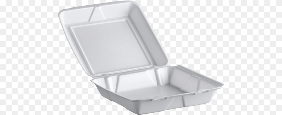 Dart 90ht1r Large 1 Compartment Foam Hinged To Go Bread Pan, Aluminium, Box Free Transparent Png