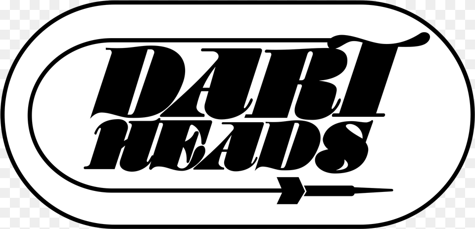 Dart Heads Logo Transparent Dart Heads, Stencil, Text, Sticker, Animal Free Png