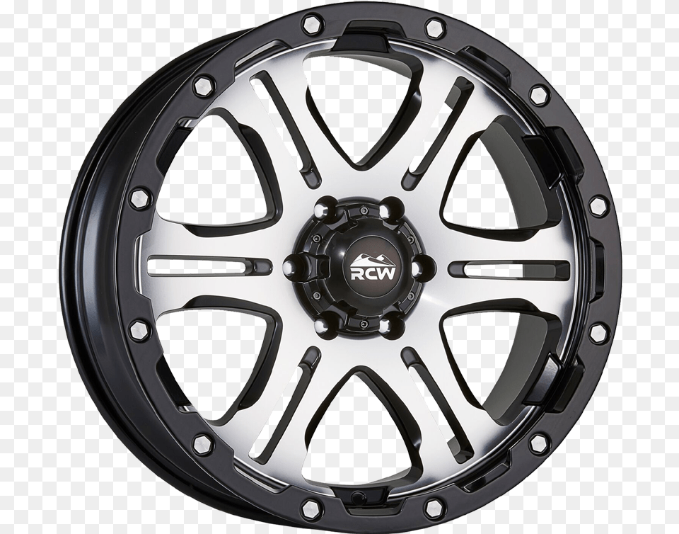 Dart Satin Black Satin Machined Face Amp Rivets Jante Fiat 500x Abarth, Alloy Wheel, Car, Car Wheel, Machine Free Transparent Png