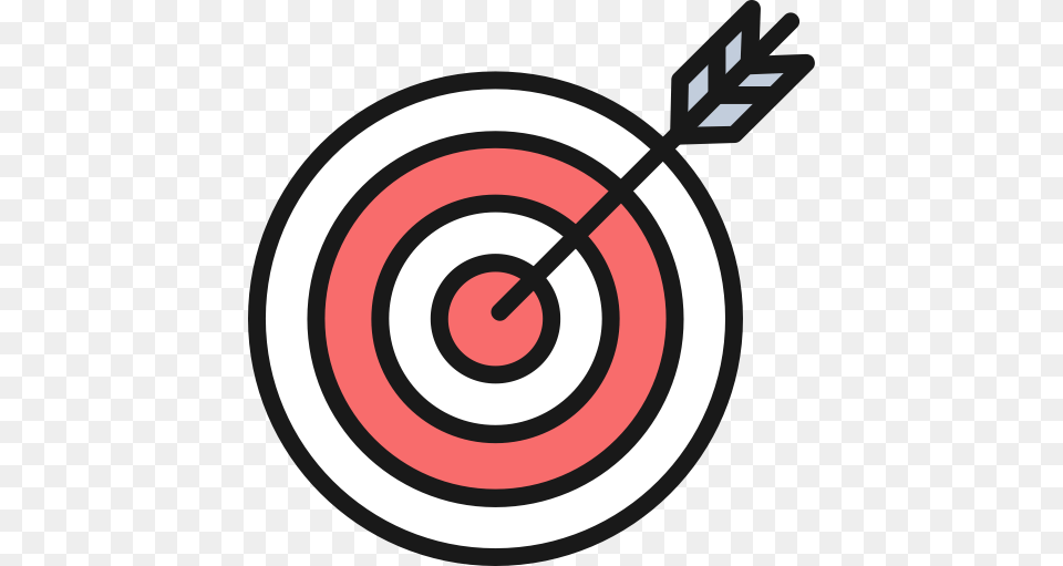 Dart Target Office Goal Plan Achieve Target Icon, Game, Darts Png Image