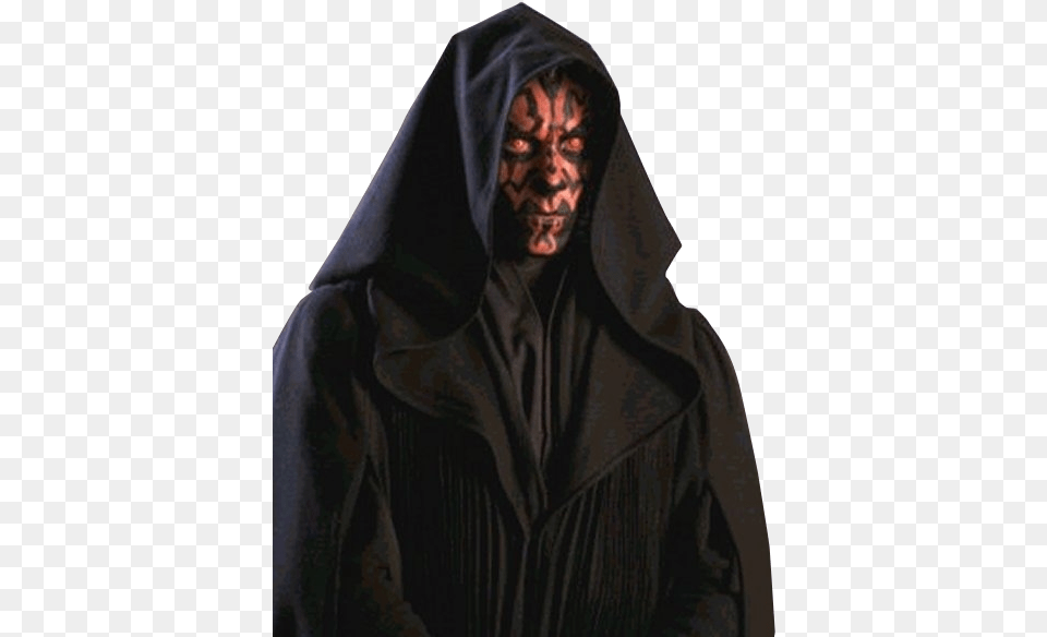 Darth Maul, Cloak, Clothing, Fashion, Adult Png