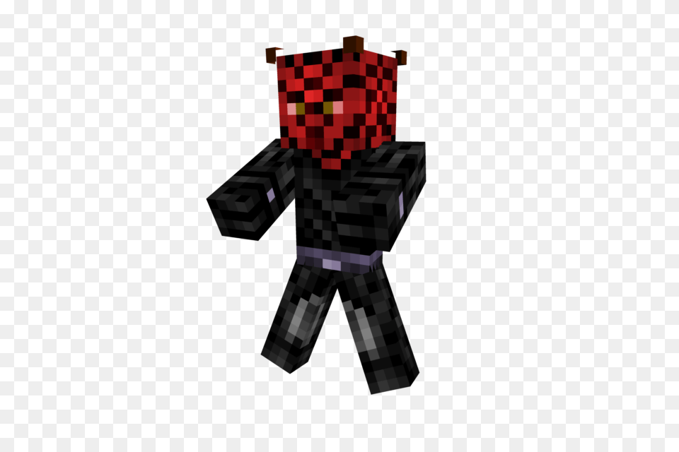 Darth Maul Minecraft Skin, Person Free Png Download