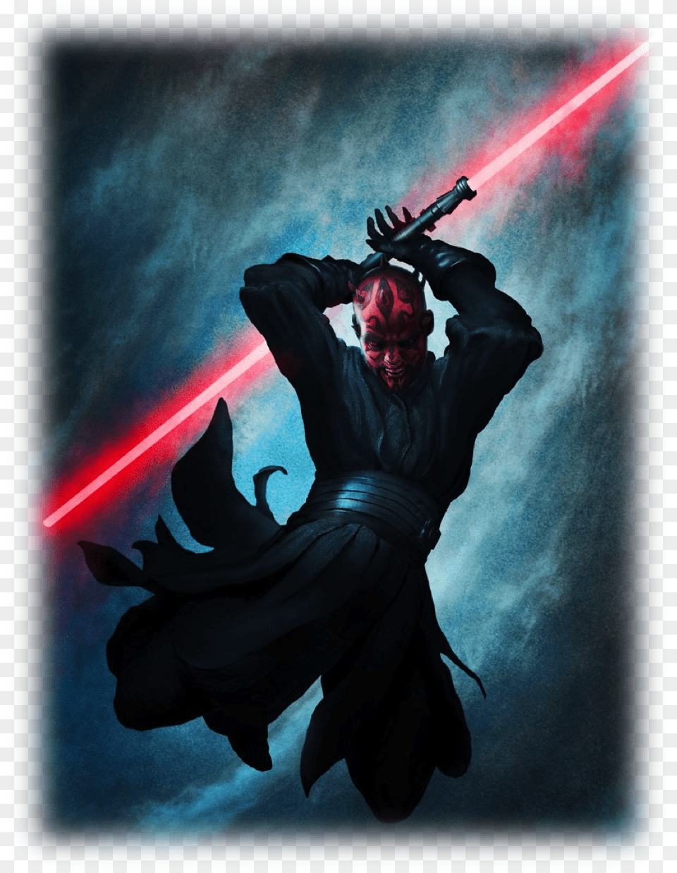 Darth Maul Vs Grand Inquisitor, Light, Adult, Male, Man Png Image