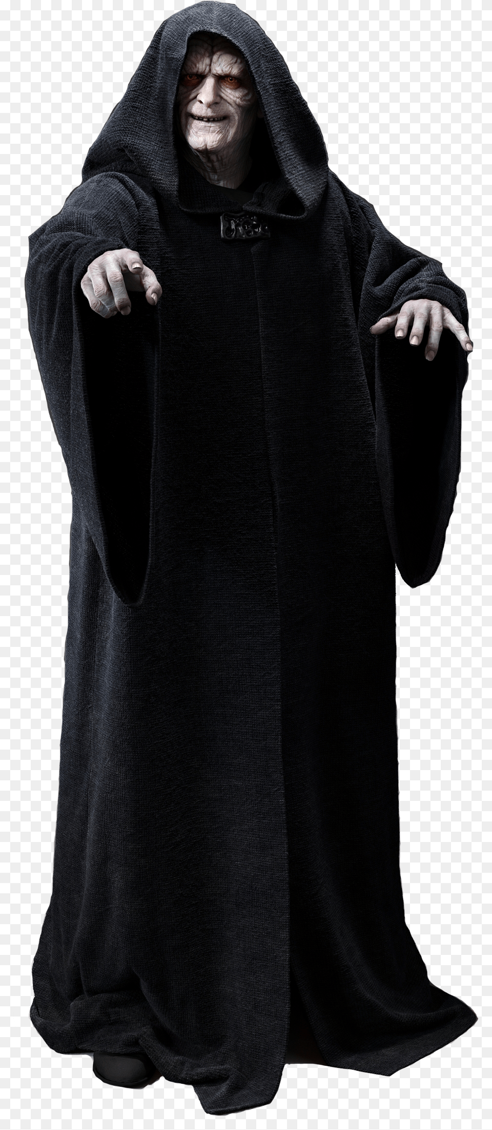 Darth Sidious Emperor Off Star Wars, Fashion, Cloak, Clothing, Coat Free Png