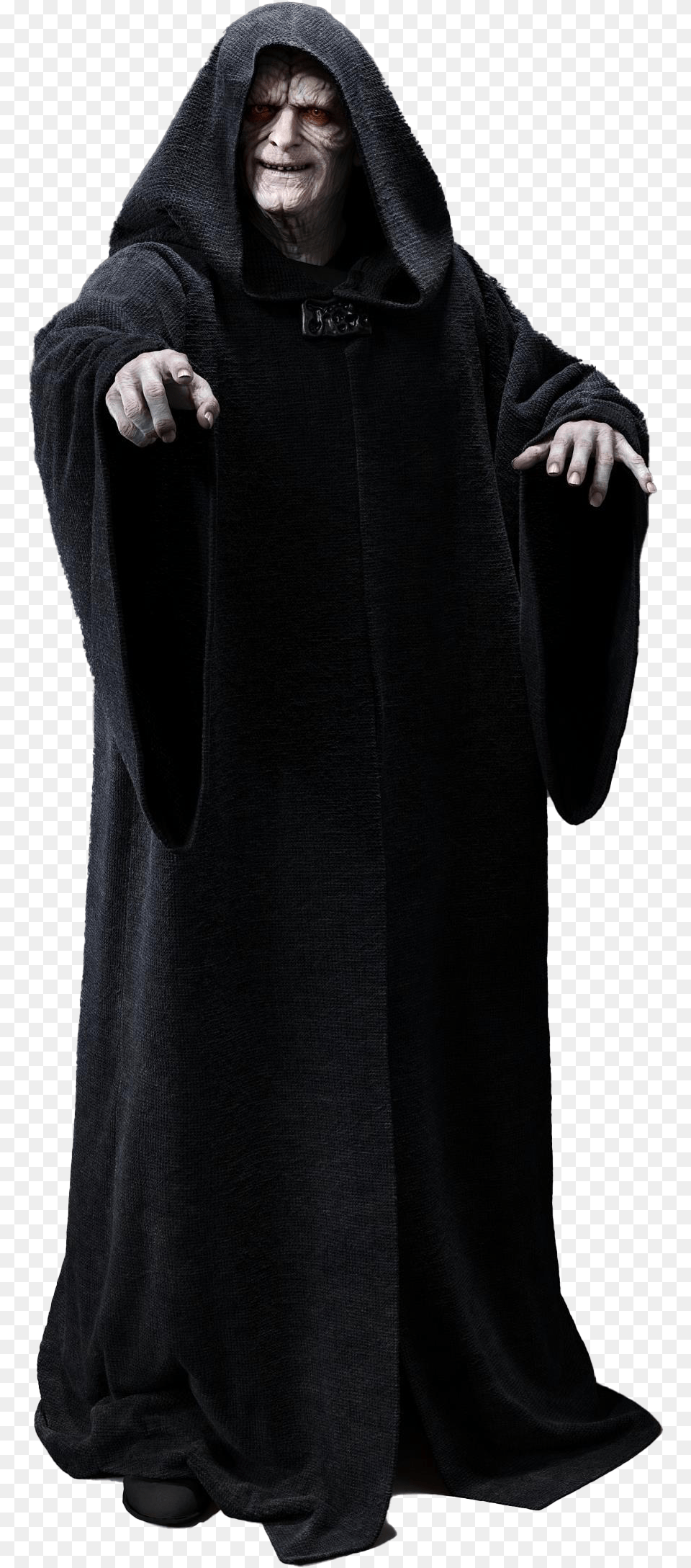 Darth Sidious Render Star Wars Palpatine, Fashion, Cloak, Clothing, Sweater Free Png Download