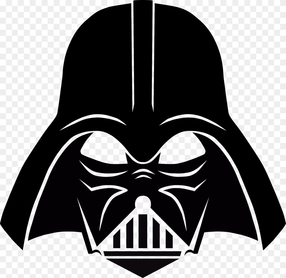 Darth Vader, Stencil, Logo, Animal, Fish Free Png