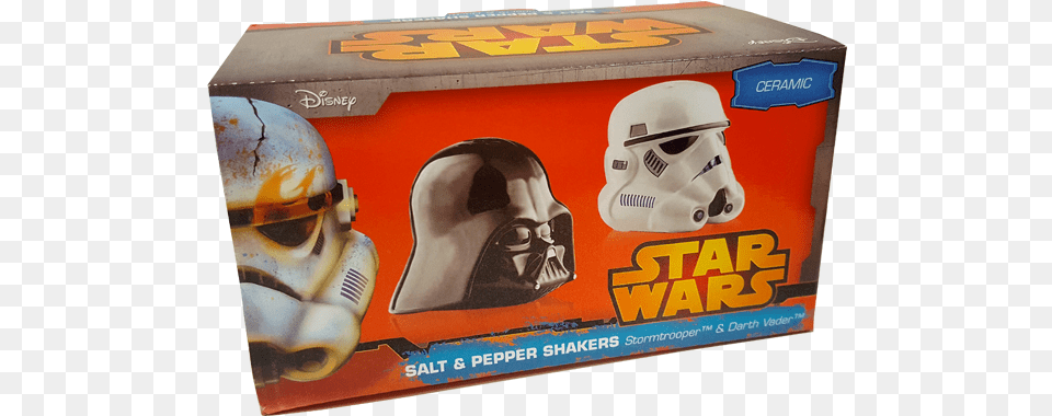 Darth Vader Amp Stormtrooper Salt And Pepper Shakers, Helmet, Person, Crash Helmet Free Transparent Png