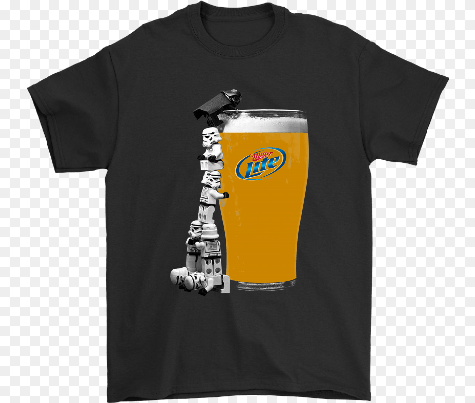 Darth Vader And Stormtrooper Lego Miller Lite Beer St James39s Gate Brewery, Alcohol, Beverage, Clothing, Glass Free Transparent Png