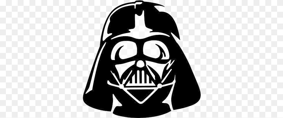 Darth Vader Clipart Anakin Skywalker Star Wars Sticker Wc Stickers Star Wars, Stencil, Logo, Clothing, Sweatshirt Free Transparent Png