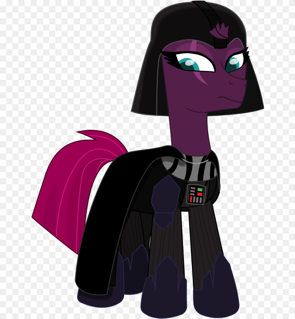 Darth Vader Clipart Comic Tempest Shadow Vs Darth Vader, Fashion, Person, Face, Head Png Image