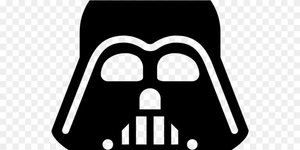 Darth Vader Clipart Star Wars Darth Vader Icon, Gray Free Png Download