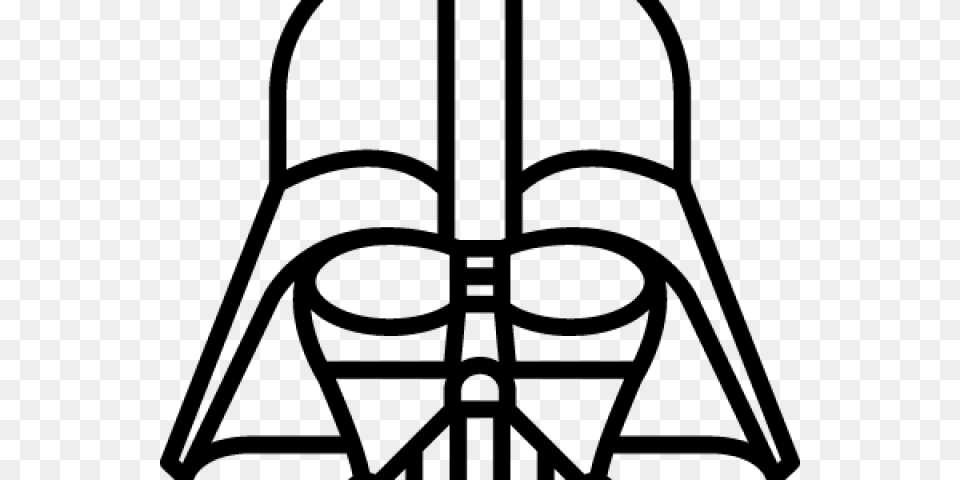 Darth Vader Clipart Vector, Gray Png