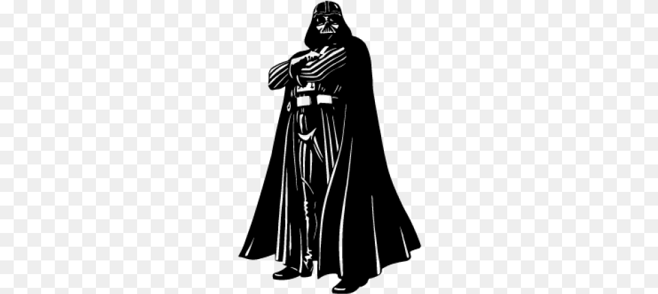 Darth Vader Coloring Book Sketch Logo Darth Vader Whos Your Daddy, Gray Free Transparent Png