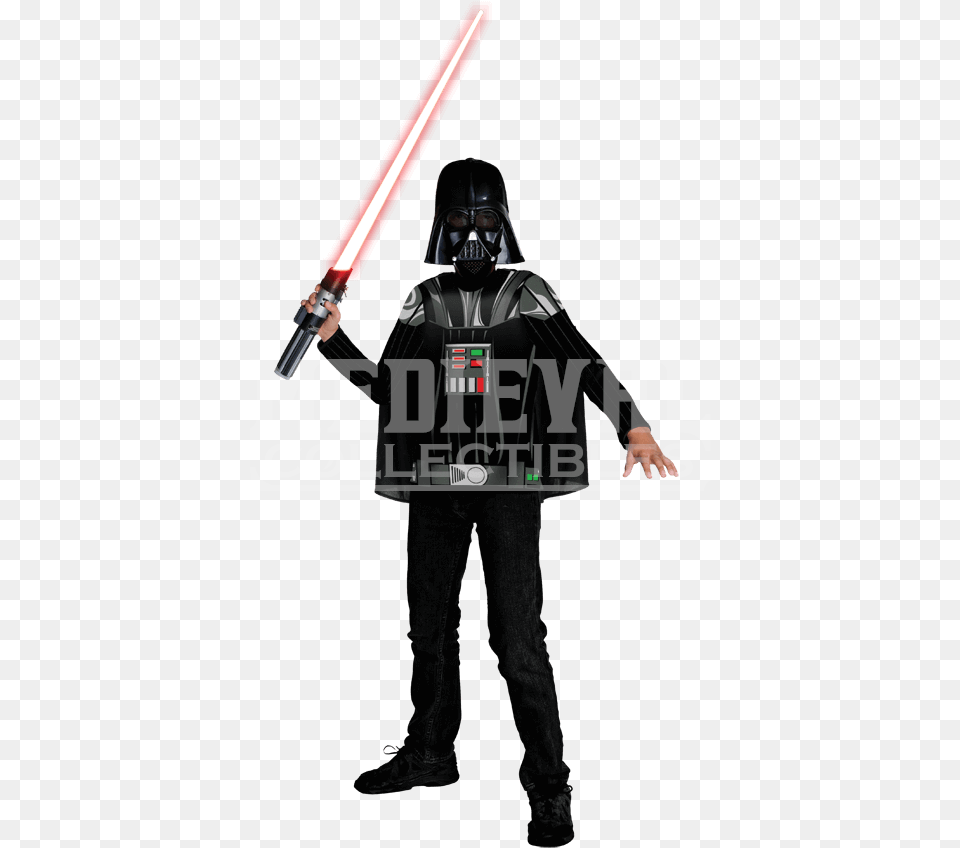 Darth Vader Costume Walmart Hd Boys Stars Wars Costume, Adult, Male, Man, Person Free Transparent Png