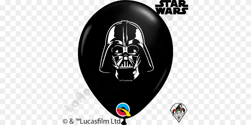 Darth Vader Face Star Wars, Balloon, Logo Free Png