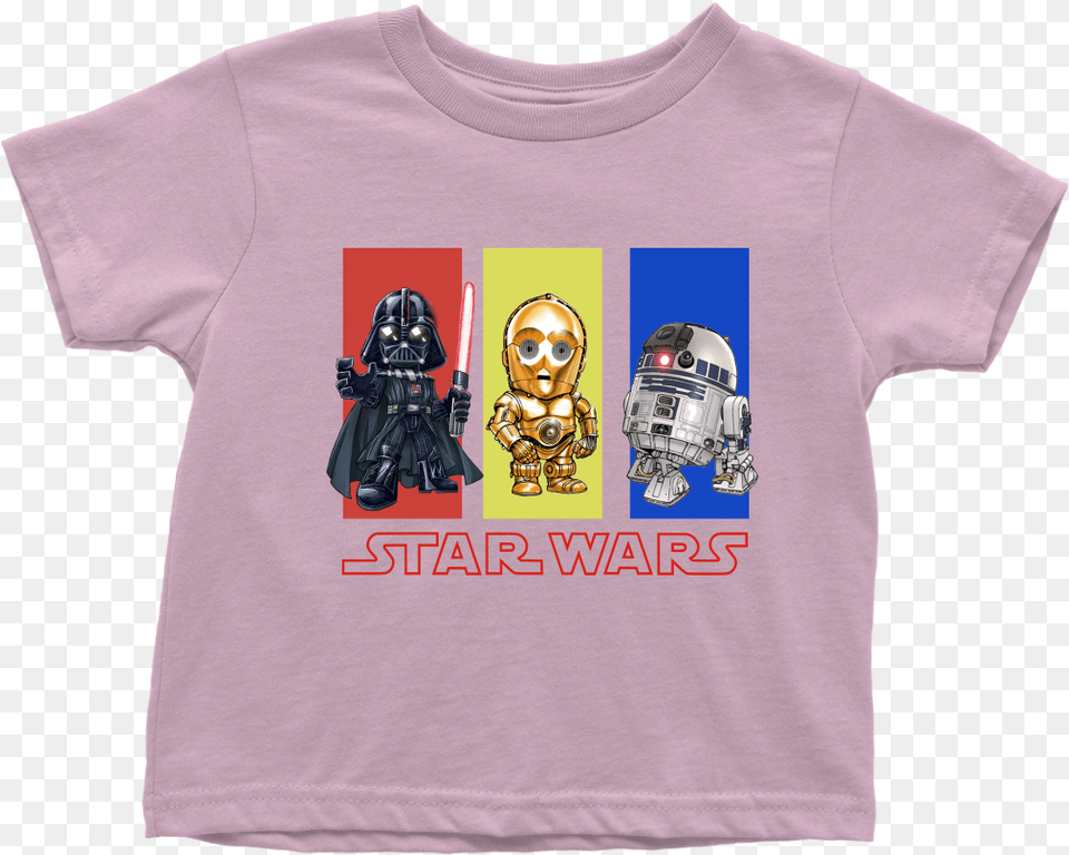 Darth Vader Head Darth Vader Transparent Cartoon Star Wars Chibi, Clothing, T-shirt, Toy, Shirt Free Png
