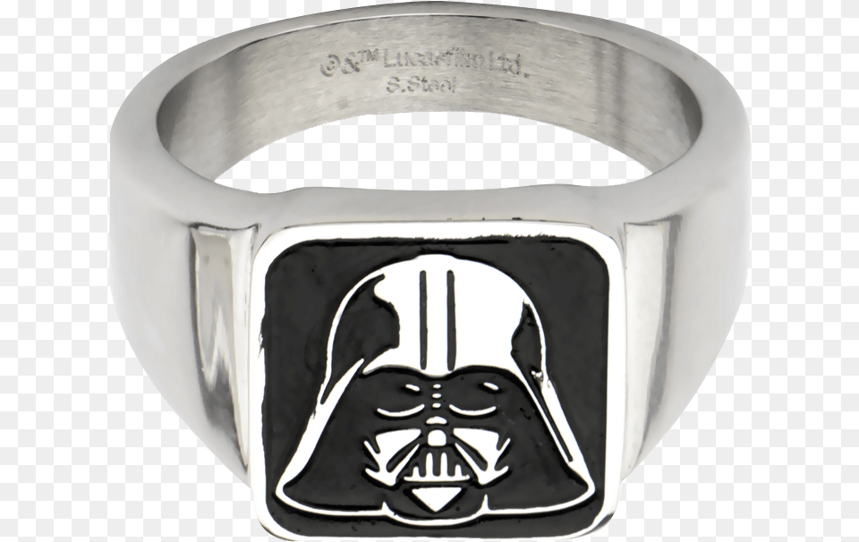 Darth Vader Helmet Signet Ring Ring, Accessories, Jewelry, Silver, Buckle Png