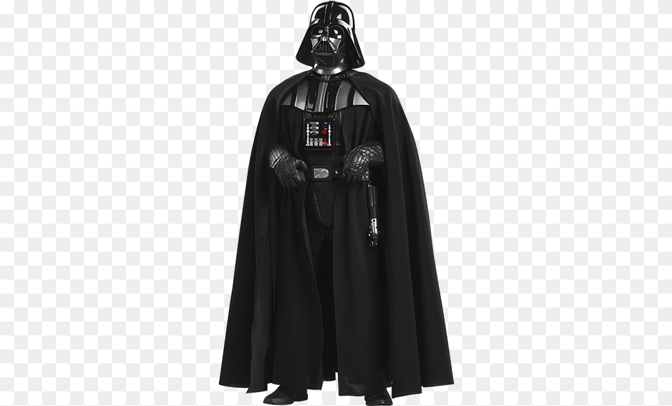 Darth Vader Holding Belt, Cape, Clothing, Fashion, Person Free Png