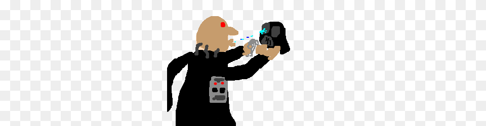 Darth Vader Is Cleaning His Mask, Baby, Person, Head Png