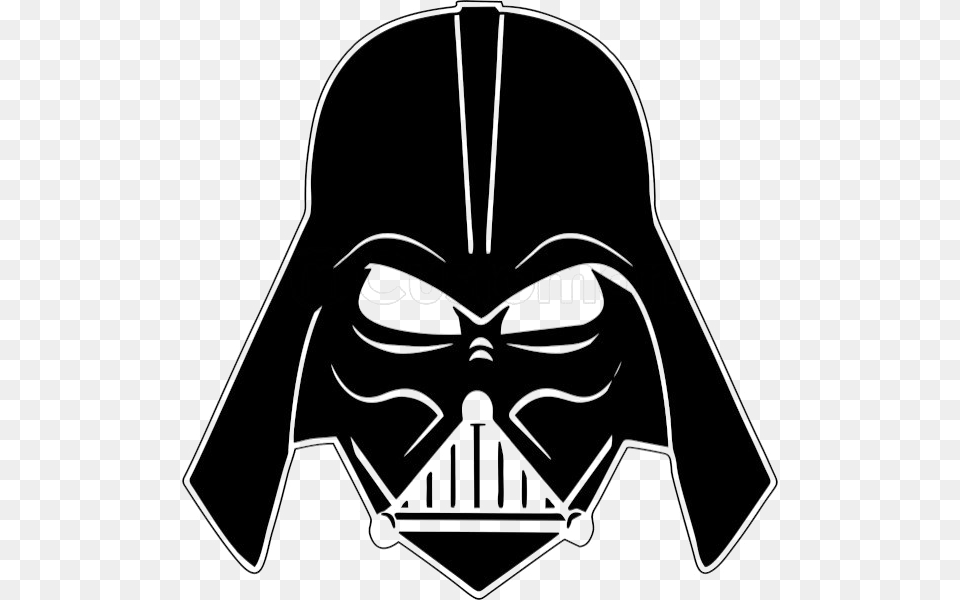 Darth Vader Mask Background Clipart Darth Vader, Stencil, Logo, Symbol, Clothing Png Image