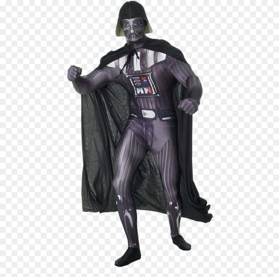 Darth Vader Morphsuit, Clothing, Costume, Person, Adult Free Png Download
