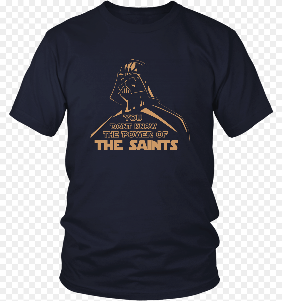 Darth Vader New Orleans Saints Power Shirt Star Wars, Clothing, T-shirt Free Png