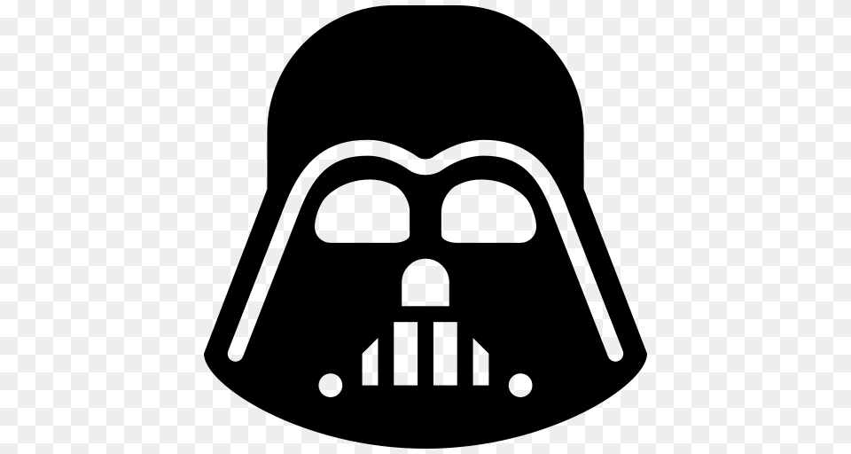 Darth Vader Star Wars Icon Of Star Wars Icons, Gray Free Png