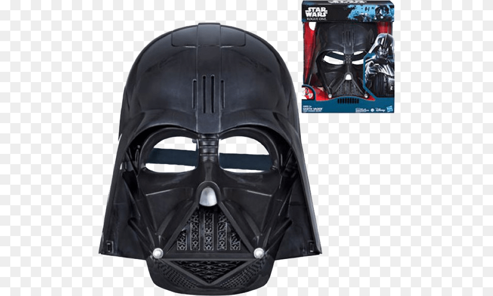 Darth Vader Voice Changer Helmet Main Darth Vader Mask Hasbro, Adult, Male, Man, Person Png Image