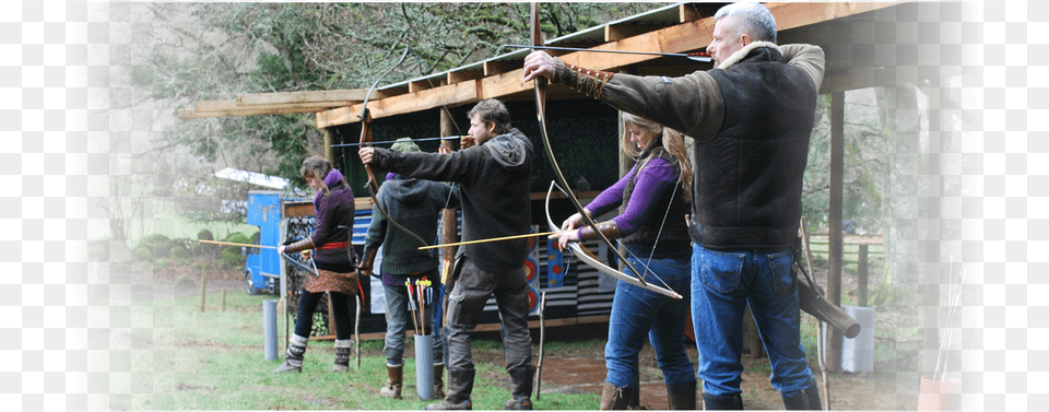Dartmoor Archery Academy Instinctive Archery Field Archery, Weapon, Archer, Bow, Person Free Png Download