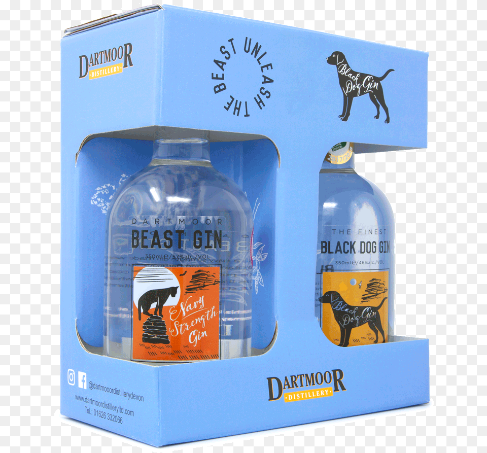 Dartmoor Gift Pack Web Glass Bottle, Animal, Canine, Dog, Mammal Free Png