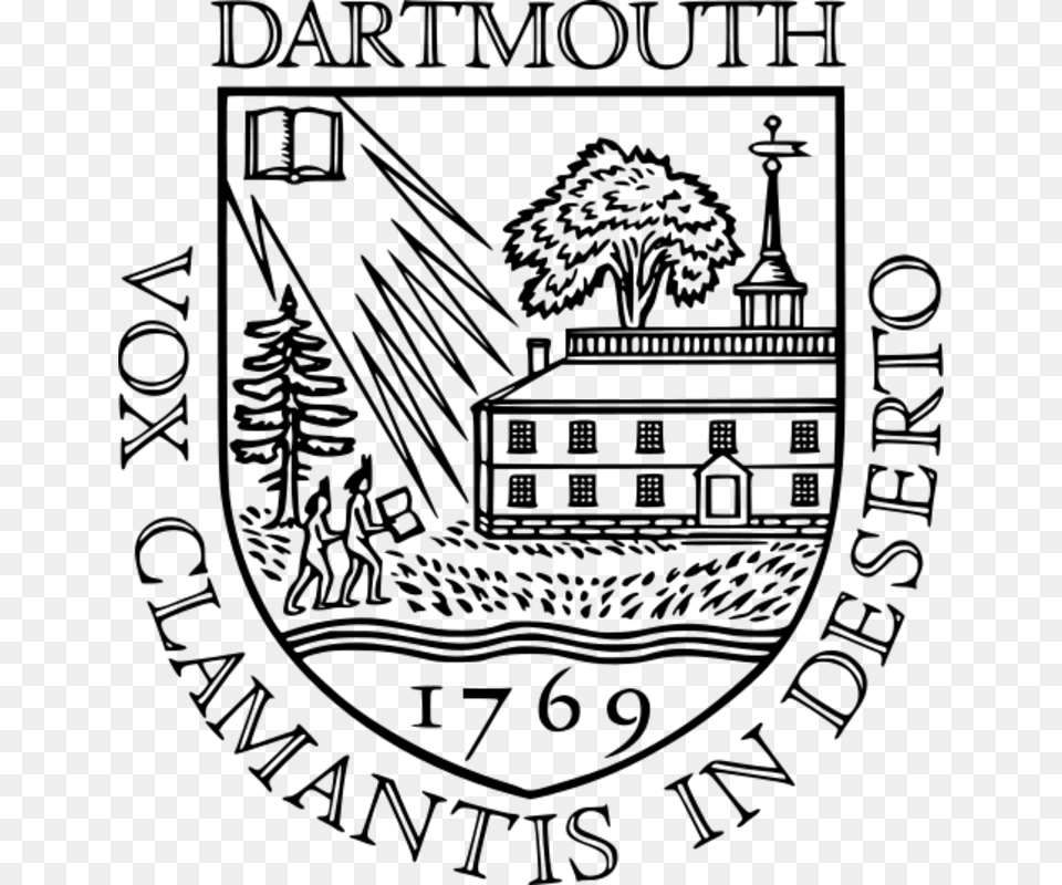 Dartmouth College Seal, Gray Free Png Download