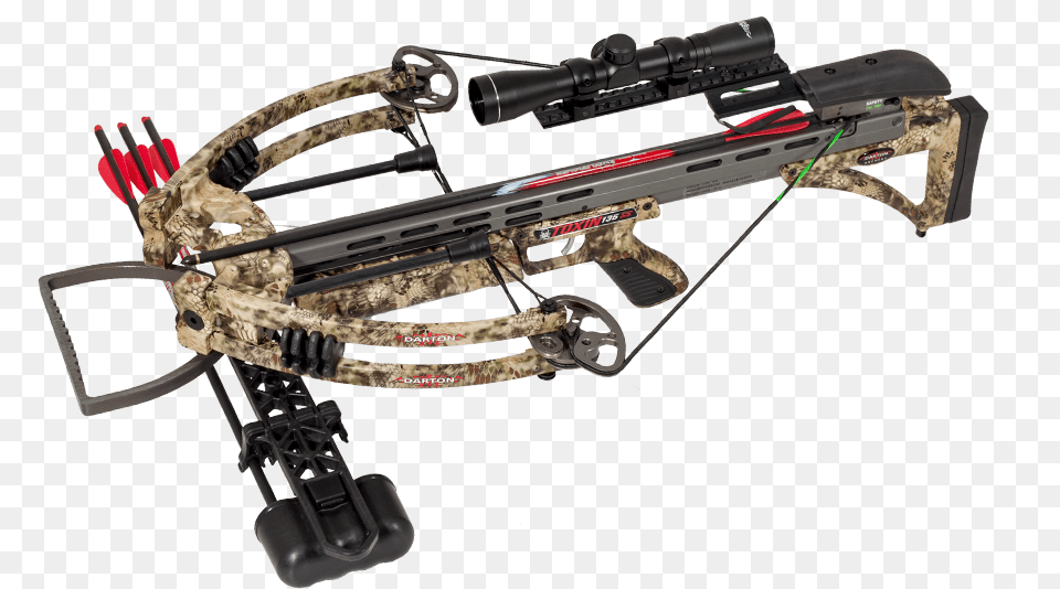 Darton Toxin 135 Crossbow Package, Weapon, Arrow, Bow Png Image